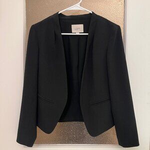 LOFT - Black XS Cropped Blazer